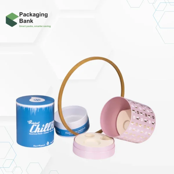 Custom Round Rigid Boxes